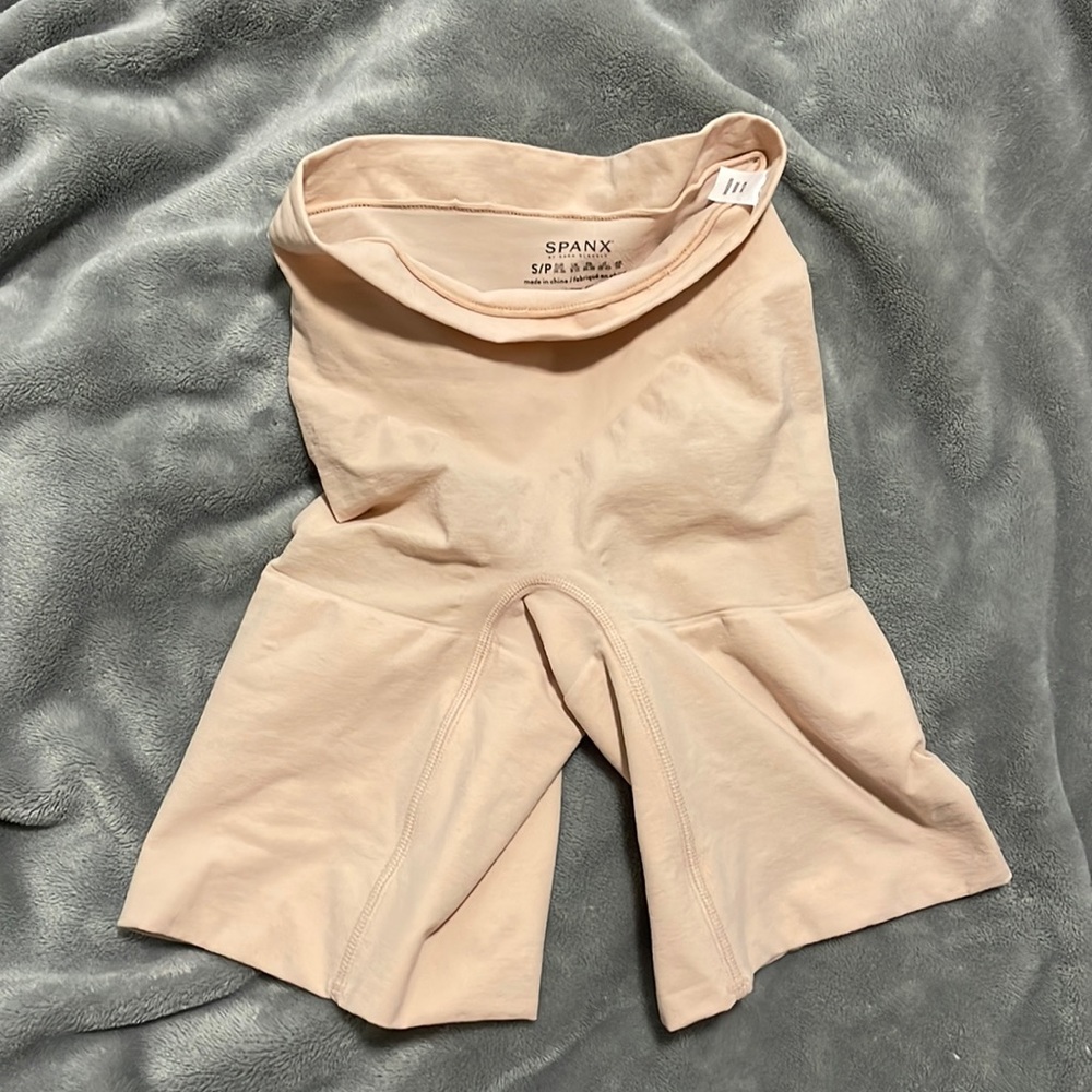 Spanx undergarment shorts nude new without tags size Small